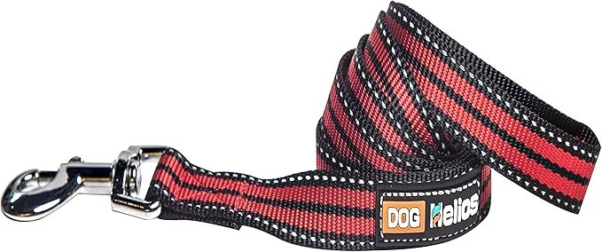 DOGHELIOS 'Journey Wander' Chest Compressive Sporty Adjustable Travel Pet Dog Harness and Leash Combination, Medium, Pink