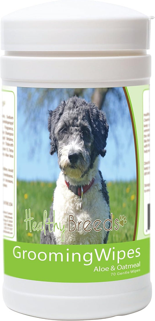Healthy Breeds Aussiedoodle Grooming Wipes 70 Count