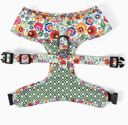 Lucky Love Dog, Soft Reversible Harness Vests, Stylish Dog Accessory (Ladybird, Extra Small)