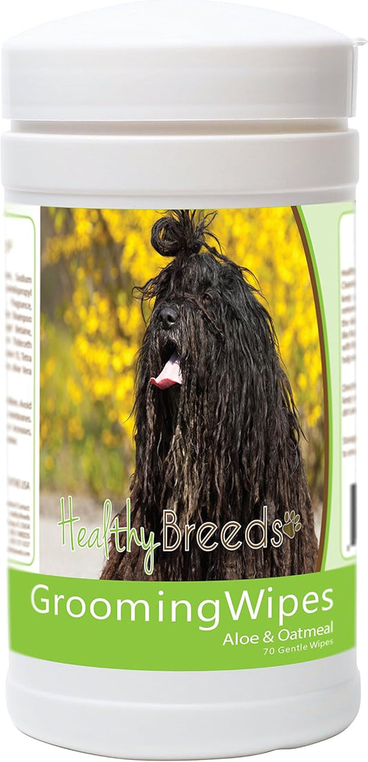 Healthy Breeds Bergamasco Grooming Wipes 70 Count
