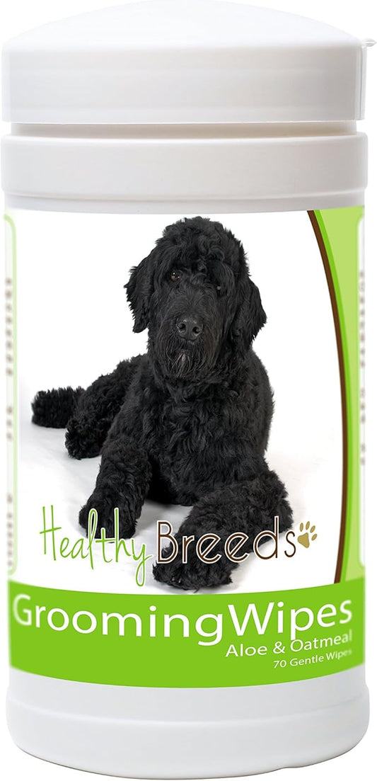 Healthy Breeds Portuguese Water Dog Grooming Wipes 70 Count