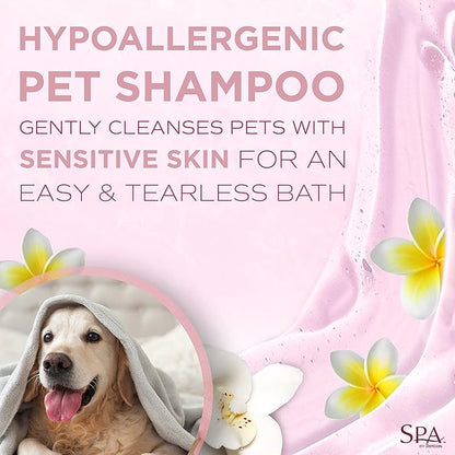 TropiClean SPA Lavish Dog Shampoo | Pure Tearless Hypoallergenic Dog Shampoo | Naturally Derived Salon Grade Ingredients | Made in the USA | 1 Gallon