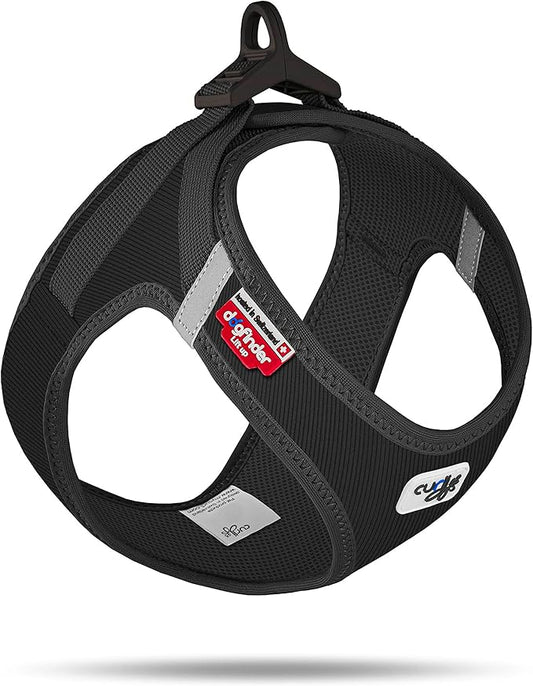 Vest Harness curli Clasp Cord Black L