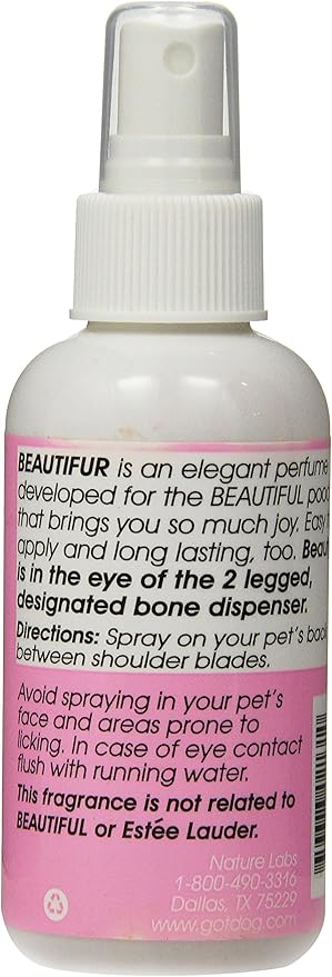 Lazaga Designer Doggie Cologne, Beautifur, 4-Ounce