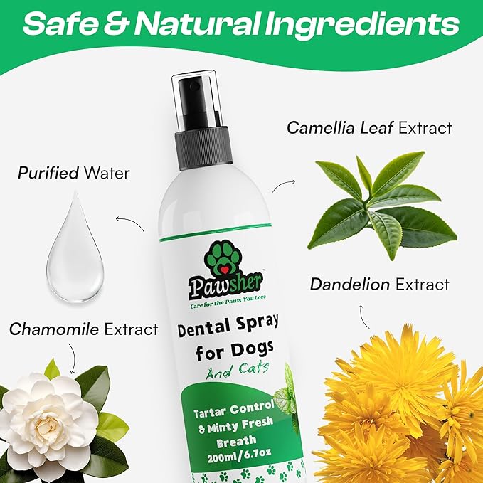 Ultimate Dog Wellness Pack: Fur Spray, Dental Care (Spray & Wipes), Paw Balm and Dog Wet Wipes
