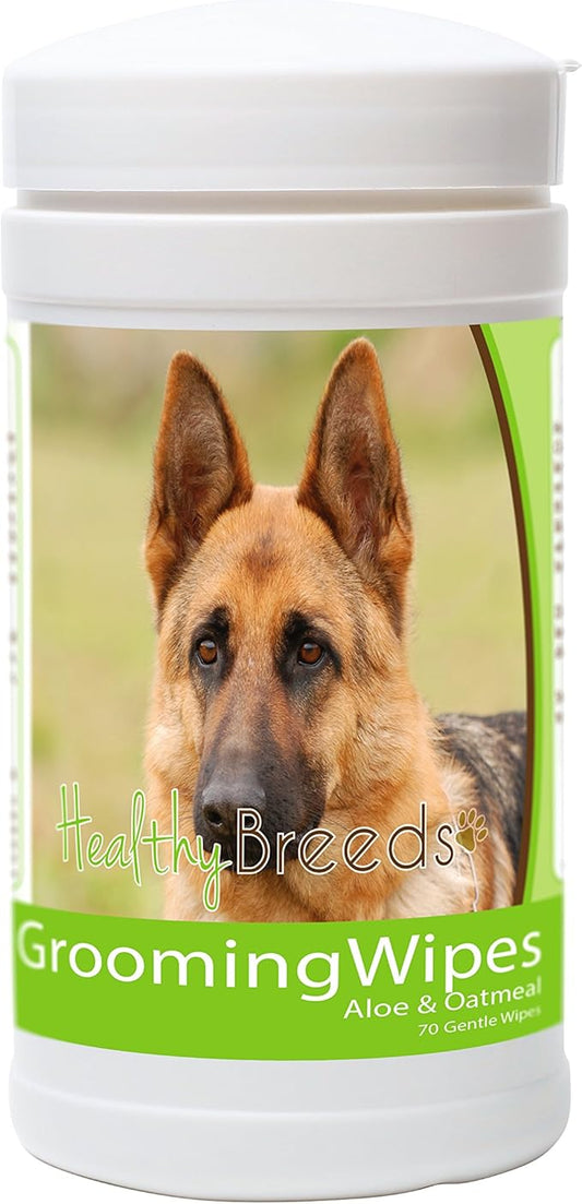 Healthy Breeds German Shepherd Grooming Wipes 70 Count