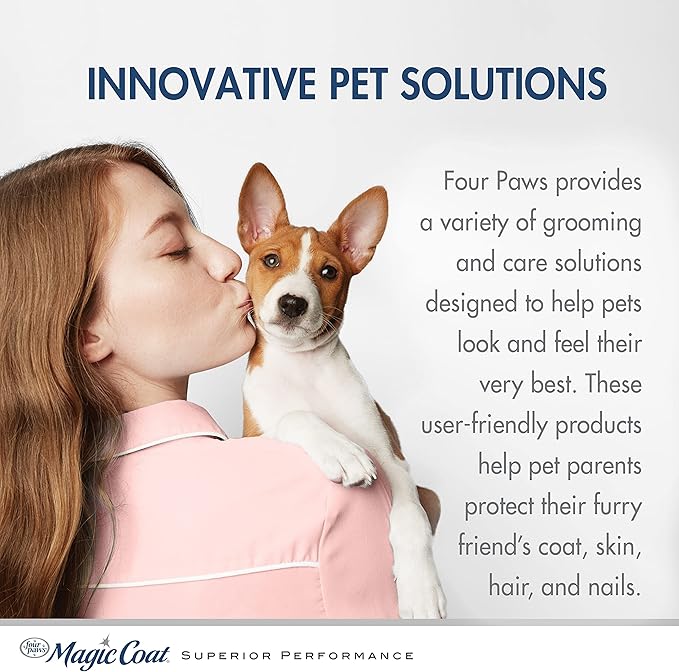 Four Paws Magic Coat Cleans & Conditions 2 in 1 Shampoo and Conditioner, 16 Ounce