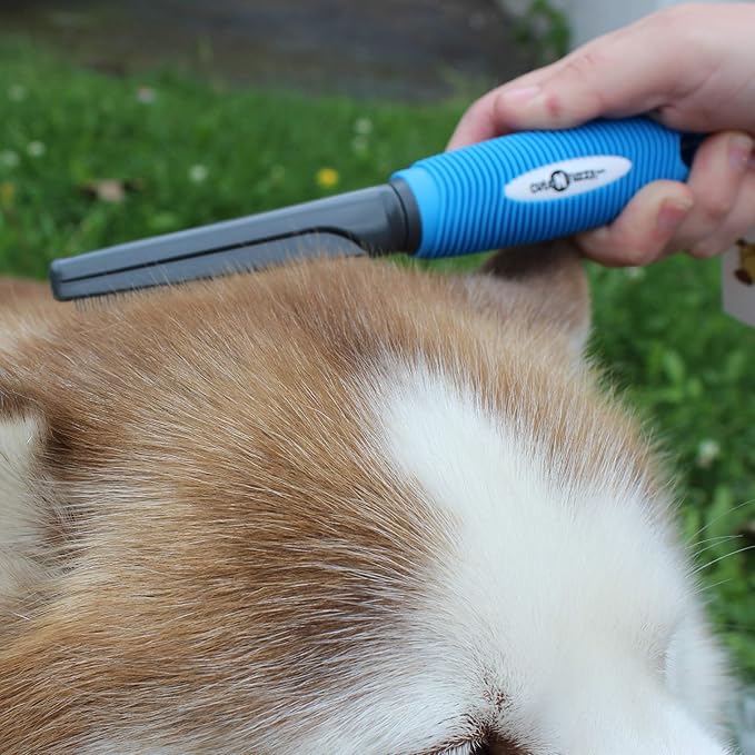 Ultimate Pet Shedding Comb, Red