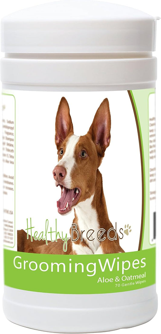 Healthy Breeds Ibizan Hound Grooming Wipes 70 Count