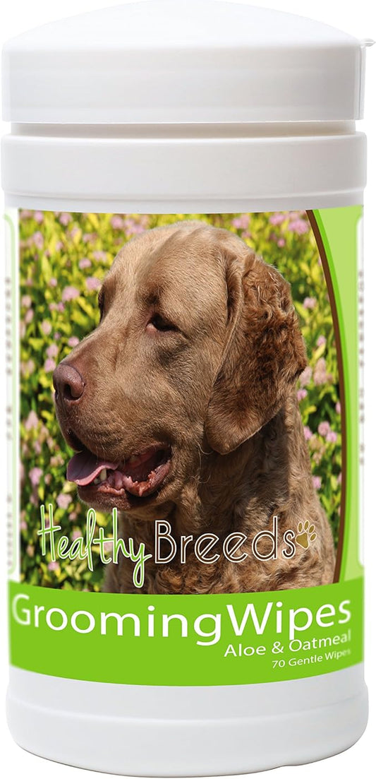 Healthy Breeds Chesapeake Bay Retriever Grooming Wipes 70 Count
