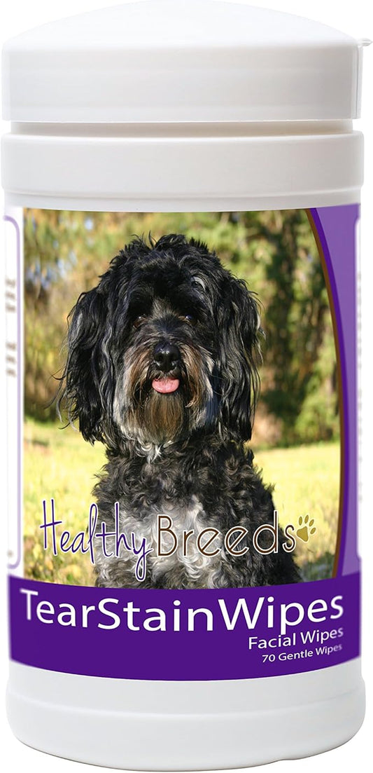 Healthy Breeds Maltipoo Tear Stain Wipes 70 Count