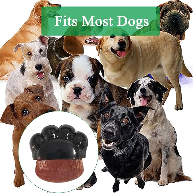 Dog Paw Pad Balm Brush Paw Butter for Dogs Brush Dog Accessories for Dog Nose Balm og Care Products for Dog Paw Butter Paw Balm Applicator for Dog 2Psc