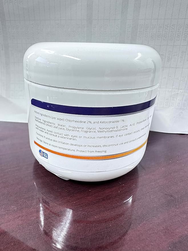 Keto-Itch Relief Antibacterial and Antifungal Wipes 50CT