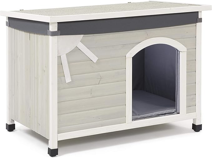 MidWest Homes for Pets Eilio Dog House Insulation Kit, Fits Medium Dog House Measuring 25.24L x 40.60W x 29.10H - Inches, 1-Year Manufacturer's Warranty