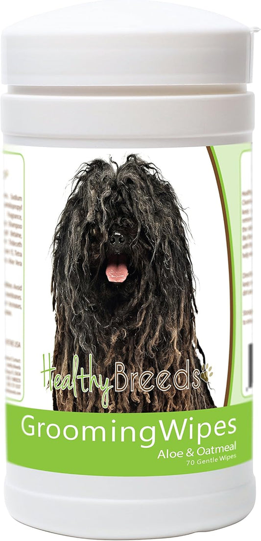 Healthy Breeds Pulik Grooming Wipes 70 Count