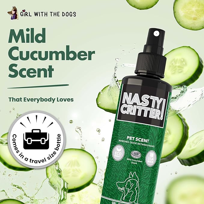 NASTY CRITTER! Pet Scent 8 Oz - for Cats and Dogs - Made in USA