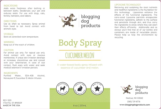 Dog Perfume Spray Long Lasting - Pet Odor Eliminator - Dog Cologne Spray - Premium Dog Deodorant Spray for Smelly Dogs - Refreshing Dog Deodorizer Spray for Grooming…