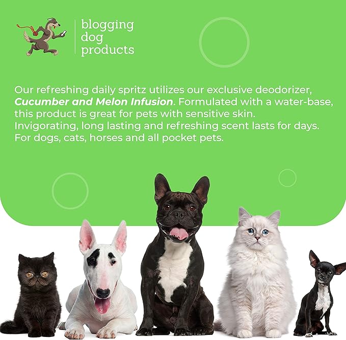 Dog Perfume Spray Long Lasting - Pet Odor Eliminator - Dog Cologne Spray - Premium Dog Deodorant Spray for Smelly Dogs - Refreshing Dog Deodorizer Spray for Grooming…