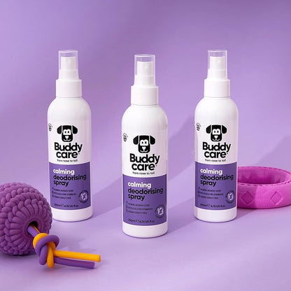 Dog Deodorising Spray - Deodorising Spray for Dogs - With Aloe Vera and Pro Vitamin B5 (Lavender, 200ml)