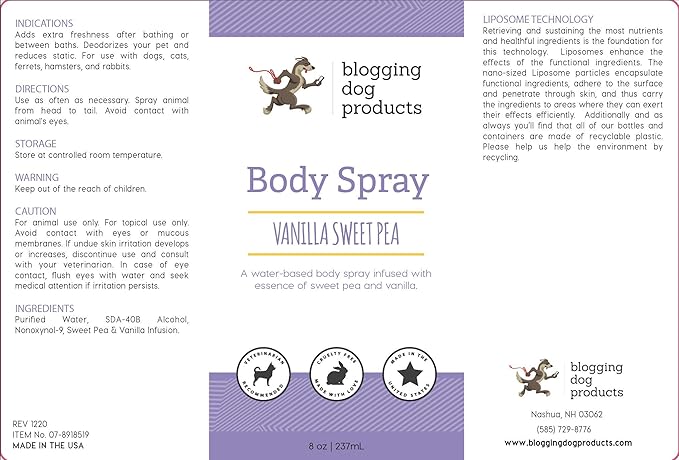 Dog Perfume Spray Long Lasting - Pet Odor Eliminator - Dog Cologne Spray - Premium Dog Deodorant Spray for Smelly Dogs - Refreshing Dog Deodorizer Spray for Grooming…