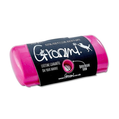 Tool - Deshedding and Grooming Brush for Pets: Cats, Dogs, and Horses - Professional Comb to Reduce Shedding (Pink)