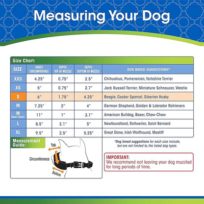 Four Paws Walk-About Quick-Fit Dog Muzzle 2 - Small ,Black