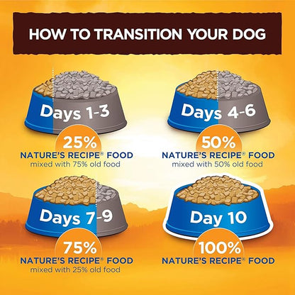 Nature's Recipe Grain Free Dog Food, Chicken, Sweet Potato & Pumpkin Recipe, 4 Pounds, Easy to Digest