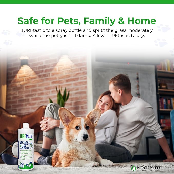 Porch Potty Odor Eliminator for Dogs - Odor Eliminator for Strong Odor - Dog Urine Odor Eliminator for Home - deodorizing Carpet Cleaner Spray for Dog Pee - Puppy Essentials Litter Deodorizer Spray