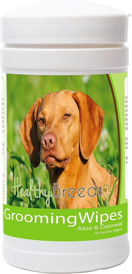 Healthy Breeds Vizsla Grooming Wipes 70 Count