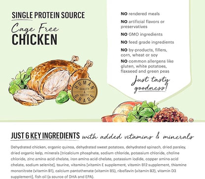 The Honest Kitchen Dehydrated Limited Ingredient Chicken Dog Food, 4 lb Box