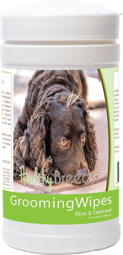 Healthy Breeds American Water Spaniel Grooming Wipes 70 Count