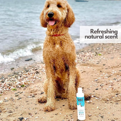 Mighty Mutt Natural and Hypoallergenic Dog Shampoo & Conditioner | Anti-Itch, Deodorizing and Soothing Dog Shampoo for Smelly Dogs (9oz.) (Pack of 2)