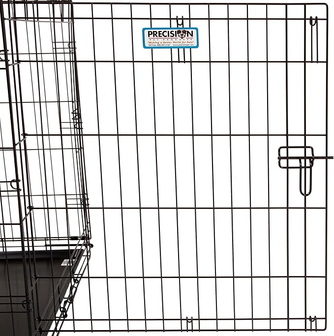 Precision Pet Products One Door Provalue Wire Dog Crate, 48 Inch, For Pets 90-125 lbs, With 5-Point Locking System