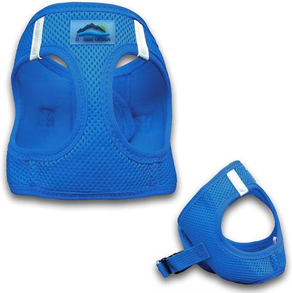 Doggie Design Dog Harness - No Choke Dog Harness, Dog Vest, Mesh Polyester, Pet Harness, Simple Step in Design, Harness for Dog - Cobalt Blue, 3XL