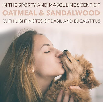 TropiClean SPA For Him Male Dog Cologne Spray Long Lasting | Sporty Scented Dog Deodorizing Spray | Naturally Derived Salon Grade Ingredients | Made in the USA | 8oz