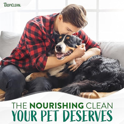 TropiClean Watermelon Dog Wipes for Paws and Butt | Deep Cleaning Dog Grooming Wipes | Safe for The Face | Cat Friendly | 100 Count