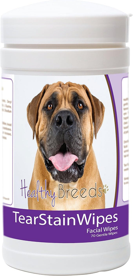Healthy Breeds Boerboel Tear Stain Wipes 70 Count