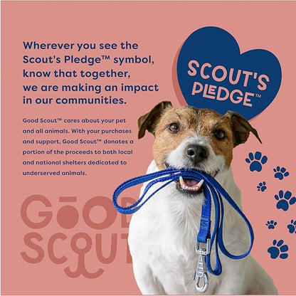 Good Scout Slicker Brush, Best Deshedding Tool for Dogs & Cats, Gentle, Safe & Effective Pet Grooming Tool for Long & Short Haired Animals