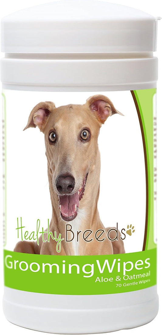 Healthy Breeds Italian Greyhound Grooming Wipes 70 Count