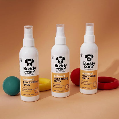 Dog Deodorising Spray - Deodorising Spray for Dogs - With Aloe Vera and Pro Vitamin B5 (Oatmeal, 200ml)
