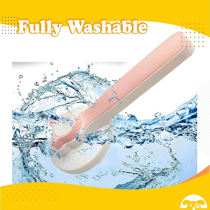 PetNBeyond Self-Cleaning Grooming Brush for Cats and Dogs - Easily Removes Loose Undercoat, Mats, and Tangled Hair - Offers a Gentle Massage for Dogs and Cats