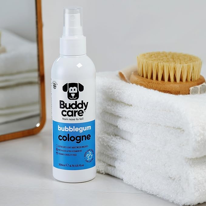 Dog Cologne - Bubblegum - 200ml - Sweet and Playful Scented Dog Cologne - Refreshes Between Dog Washes