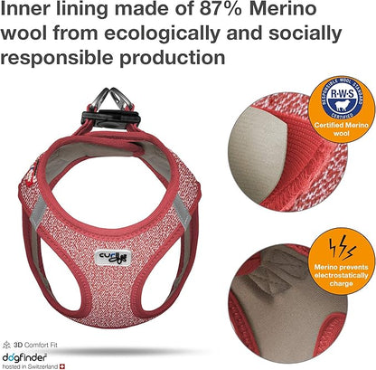 Vest Harness Merino Red 2XS