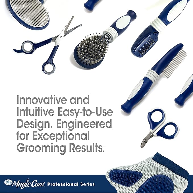 Four Paws Magic Coat Professional Series All-in-One Finishing Shears for Dogs, Dog Grooming Scissors, 1 Count