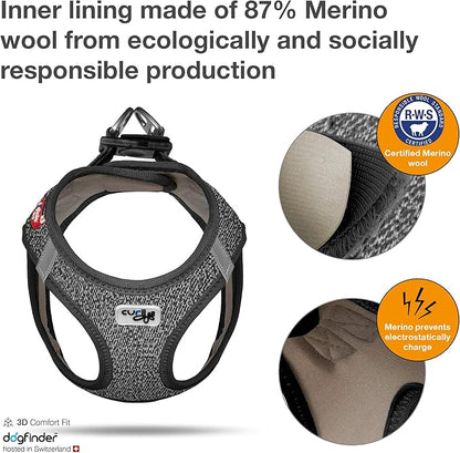 Vest Harness Merino Black L