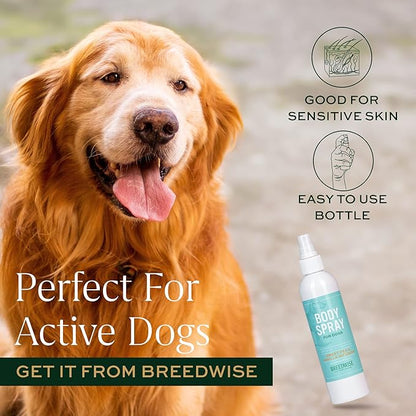 Dog Perfume Spray, Long-Lasting Dog Body Spray with Sweet Pea and Vanilla Infusion, Refreshing Mist, 8 fl oz