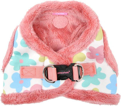 Heather Vest Harness - Indian Pink - S