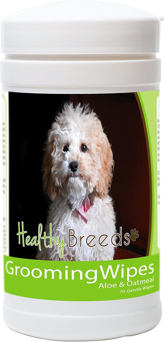 Healthy Breeds Cockapoo Grooming Wipes 70 Count