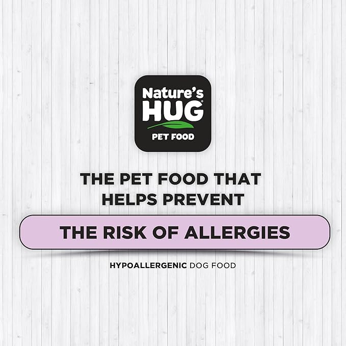 Nature's HUG Dry Dog Food, for Adult-Toy & Small Breeds, 5 lb. Bag, Chicken Flavor Plant-Based Protein Vegetarian Kibble, Grain-Free, Allergen-Free, Complete Protein & Balanced Nutrition