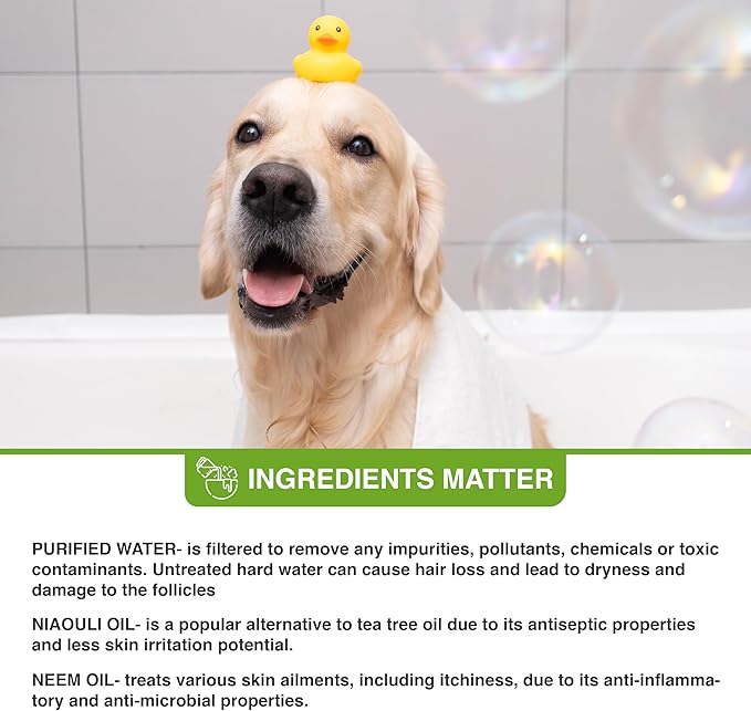 Pure and Natural Pet USDA Certified Organic Itch Relief Organic Shampoo 16 oz.